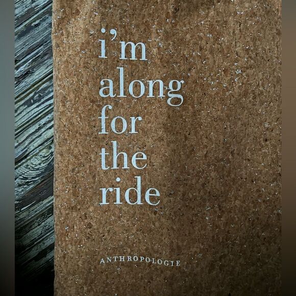 Anthropologie cork shimmer tote bag - Picture 5 of 6